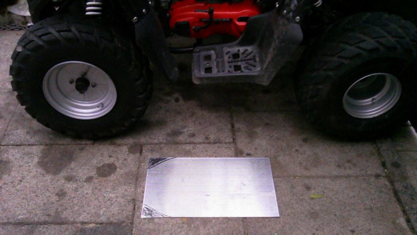 skid plate on CPI XT 50 R